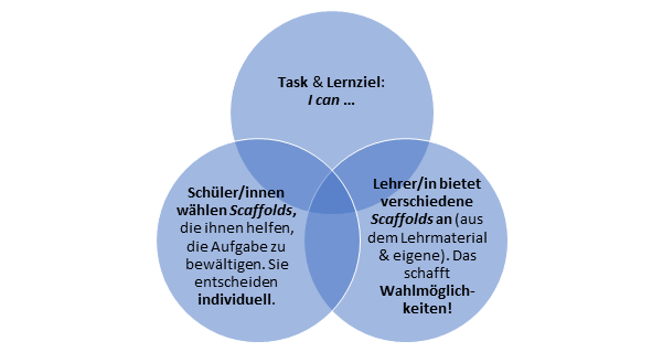 Grafik_Individualisierung durch Scaffolding