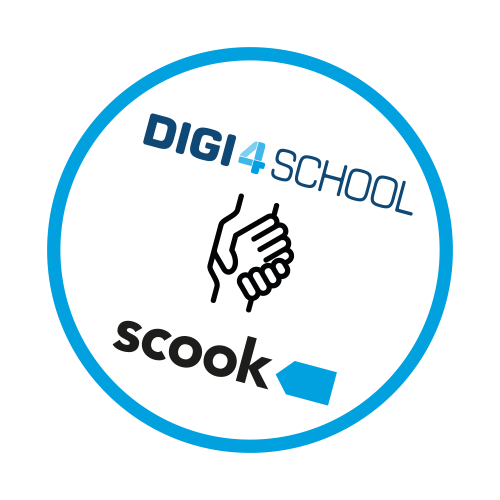 Logo digi4school und scook