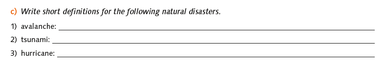 Wortschatzarbeit - easy_4_25_Write short definitions