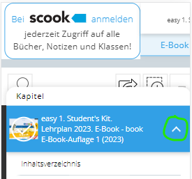 Das easy1 Lehrplan 2023 book auf scook in Mobilansicht