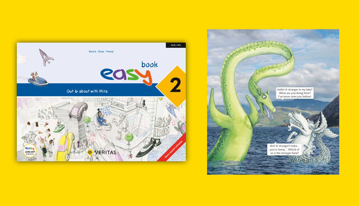 Cover von easy 2 LP 2023 und Bild von Nessie