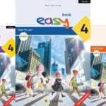 Covers von easy 4 book, pad und vocab&sounds